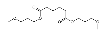 bis(3-methoxypropyl) hexanedioate Structure