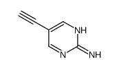 5-乙炔嘧啶-2-胺结构式