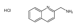 (2-喹啉)甲胺盐酸盐结构式