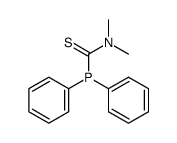 1-(Diphenylphosphino)-N,N-dimethylthioformamid Structure