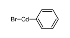 phenylcadmium bromide Structure