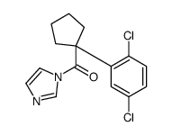 [1-(2,5-dichlorophenyl)cyclopentyl]-imidazol-1-ylmethanone Structure
