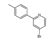 4-bromo-2-(4-methylphenyl)pyridine结构式