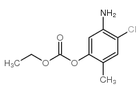 5-Amino-4-chloro-2-methylphenyl ethyl carbonate Structure
