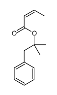 dimethyl benzyl carbinyl crotonate Structure