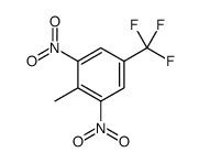 Benzene, 2-methyl-1,3-dinitro-5-(trifluoromethyl)- Structure