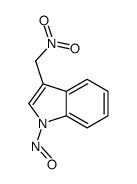 3-(nitromethyl)-1-nitrosoindole Structure