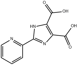 2-(pyridin-3-yl)-1H-imidazole-4,5-dicarboxylic acid结构式