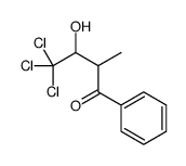 4,4,4-trichloro-3-hydroxy-2-methyl-1-phenylbutan-1-one结构式