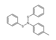 N-(p-tolyl)-bis(benzenesulphen)amide结构式