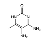 2(1H)-Pyrimidinone, 4,5-diamino-6-methyl- (9CI)结构式