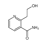 2-(2-hydroxy-ethyl)-nicotinic acid amide Structure