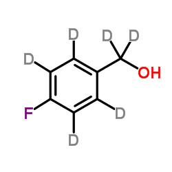 [4-Fluoro(2H4)phenyl](2H2)methanol结构式