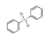Germane,dibromodiphenyl- Structure