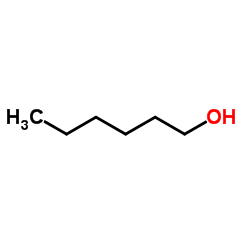 1-Hexanol structure
