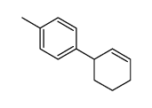 1-cyclohex-2-en-1-yl-4-methylbenzene结构式