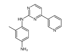 2-甲基-N1-[4-(3-吡啶)-2-嘧啶]-1,4-苯二胺结构式