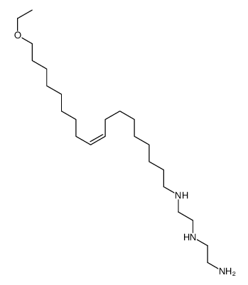 N'-[2-[[(E)-18-ethoxyoctadec-9-enyl]amino]ethyl]ethane-1,2-diamine Structure