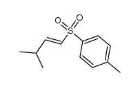 trans-3-methyl-1-(p-toluenesulfonyl)-1-butene结构式