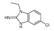 5-Chloro-1-ethyl-1H-benzimidazol-2-amine Structure