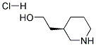 (R)-3-(Hydroxyethyl)piperidine hydrochloride structure