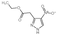 Ethyl (4-nitro-1H-pyrazol-3-yl)acetate Structure