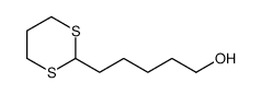 5-(1,3-dithian-2-yl)pentan-1-ol结构式