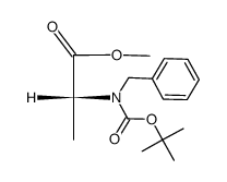 Nα-(叔丁氧羰基)-Nα-苄基-D-丙氨酸图片