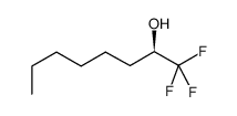 (R)-(+)-1 1 1-TRIFLUOROOCTAN-2-OL structure