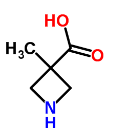 3-甲基氮杂环丁烷-3-羧酸结构式