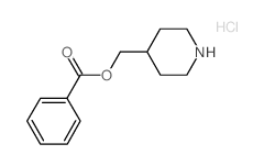 4-哌啶基苯甲酸甲酯盐酸盐结构式