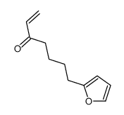 7-(furan-2-yl)hept-1-en-3-one结构式