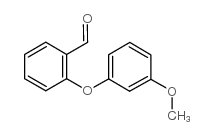 2-(3-甲氧基苯氧基)苯甲醛结构式