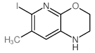 6-碘-7-甲基-2,3-二氢-1H-吡啶基[2,3-b] [1,4] 恶嗪结构式