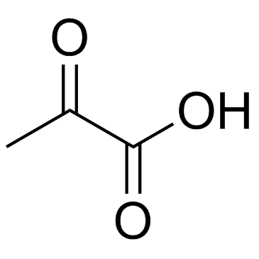 Pyruvic acid structure