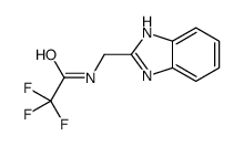 N-(1H-benzimidazol-2-ylmethyl)-2,2,2-trifluoroacetamide Structure