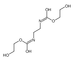 Ethylenebis(carbamic acid 2-hydroxyethyl) ester结构式