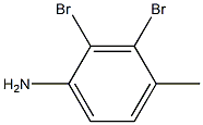 2,3-Dibromo-4-methyl-phenylamine结构式