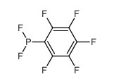 Phosphonous difluoride, (pentafluorophenyl)- Structure