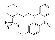 Thioridazine-d3 5-Sulfoxide Structure