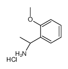 (S)-1-(2-methoxyphenyl)ethanamine hydrochloride Structure