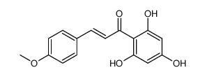 2',4',6'-trihydroxy-4-methoxychalcone结构式