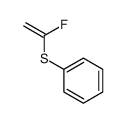 1-fluoroethenylsulfanylbenzene结构式
