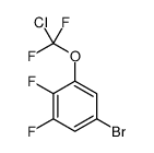 5-Bromo-1-[chloro(difluoro)methoxy]-2,3-difluorobenzene Structure
