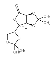 2,3:5,6-二-O-异亚丙基-D-甘露糖酸-1,4-内酯结构式