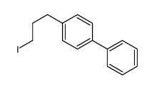 1-(3-iodopropyl)-4-phenylbenzene结构式