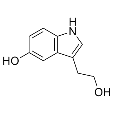 3-(2-Hydroxyethyl)-1H-indol-5-ol structure