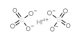 硫酸铪结构式