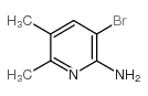 2-氨基-3-溴-5,6-二甲基吡啶结构式