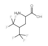 2-氨基-5,5,5-三氟-4-三氟甲基-戊酸盐酸盐结构式